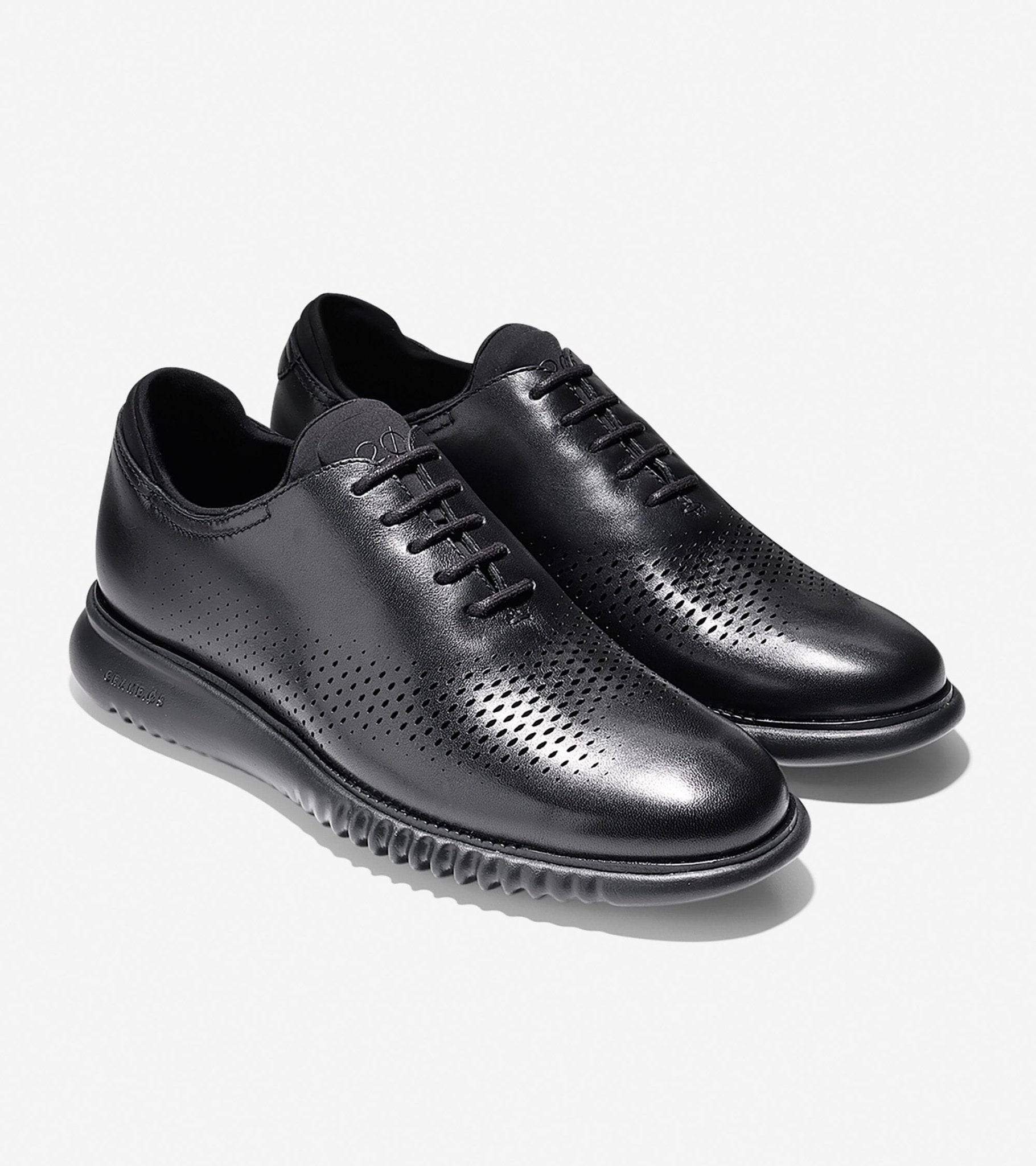 Cole Haan Men's 2.ZERØGRAND Lined Laser Wingtip Oxford Shoe - Hiline Sport -