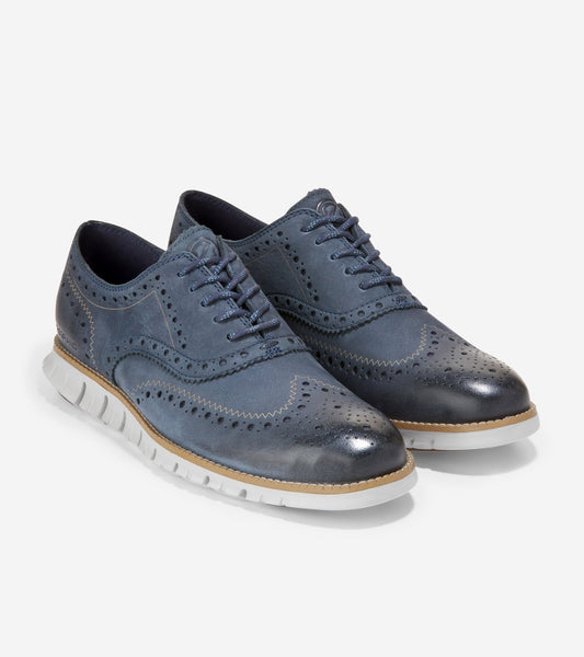 Cole Haan C38022 ZERØGRAND Wingtip Oxford Shoes for Men