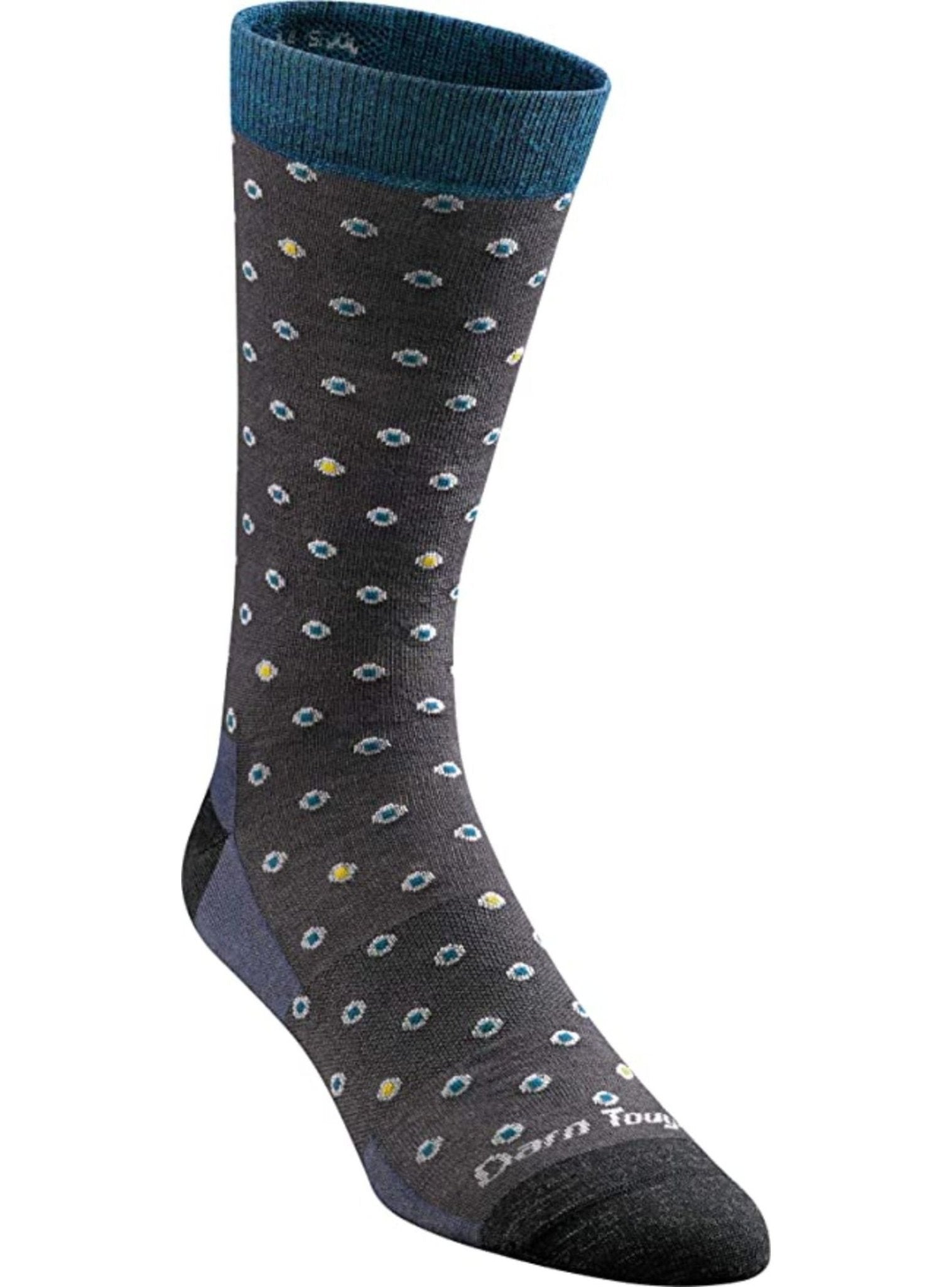 Darn Tough Men's Fish Eye Crew Light Socks - Hiline Sport -