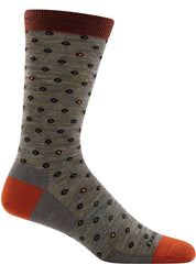 Darn Tough Men's Fish Eye Crew Light Socks - Hiline Sport -
