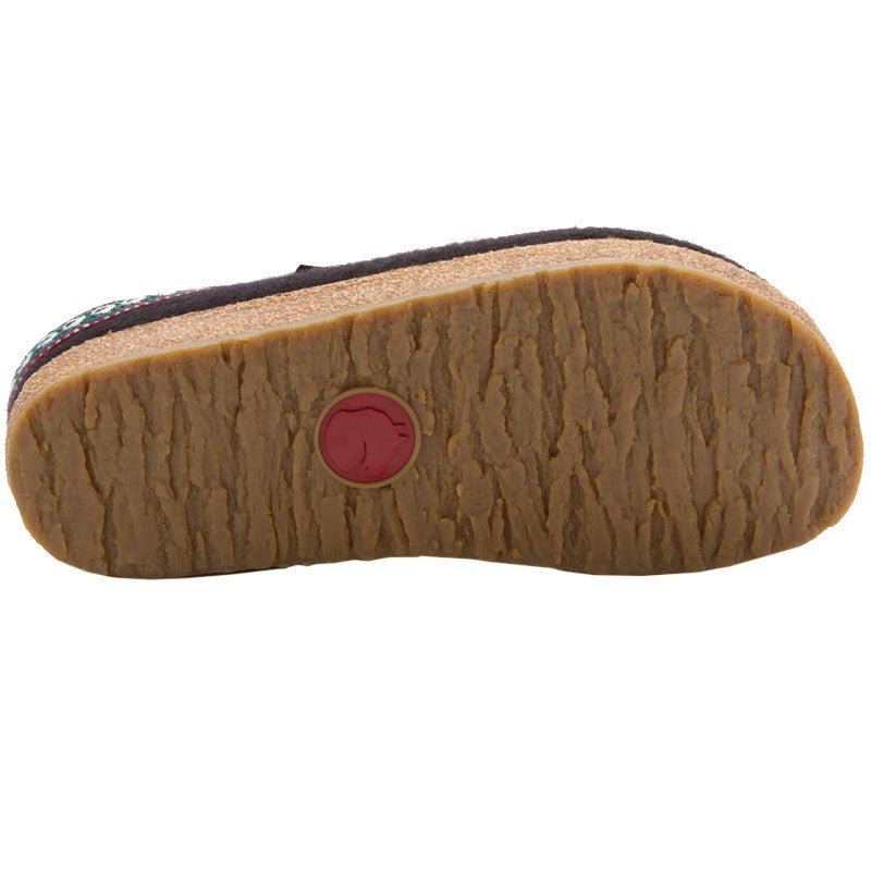 Haflinger Unisex GZ Classic Wool Grizzly Clog | Hiline Sport
