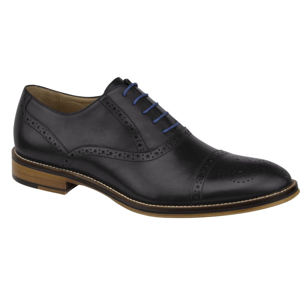 Johnston & Murphy Men's Conard Cap Toe Oxford Leather Shoe - Hiline Sport -