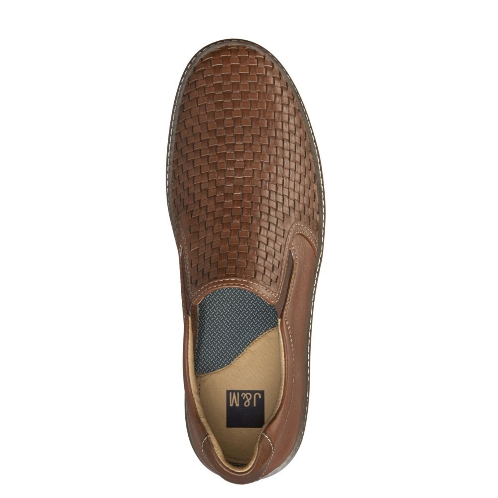 Johnston & Murphy Men's McGuffey Woven Slip-On Shoe - Hiline Sport -