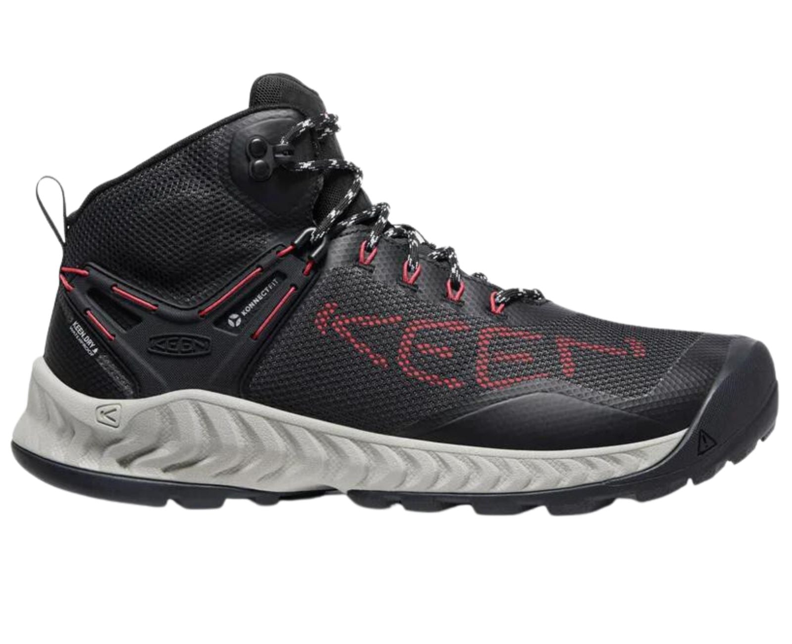 Men’s keen nxis mid boot 10.5 Keen NXIS EVO Mid Waterproof Hiking Shoe (Men) - Triple  main image 2