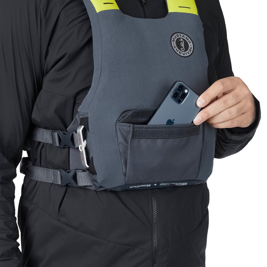 Mustang Survival Unisex Khimera Dual Flotation PFD Personal Flotation Device Vest | Hiline Sport
