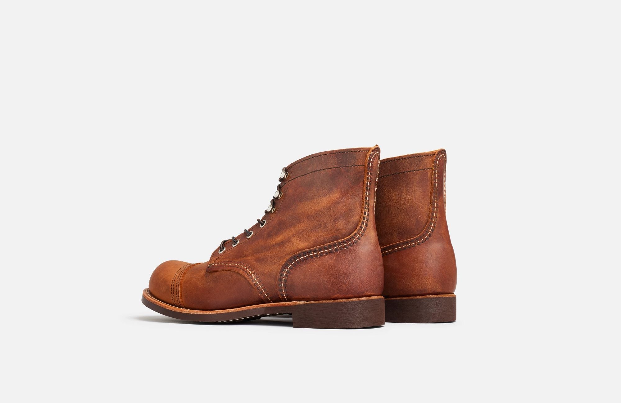 Red Wing Men's Iron Ranger 6 inch Leather Toe Cap Boot - Hiline Sport -