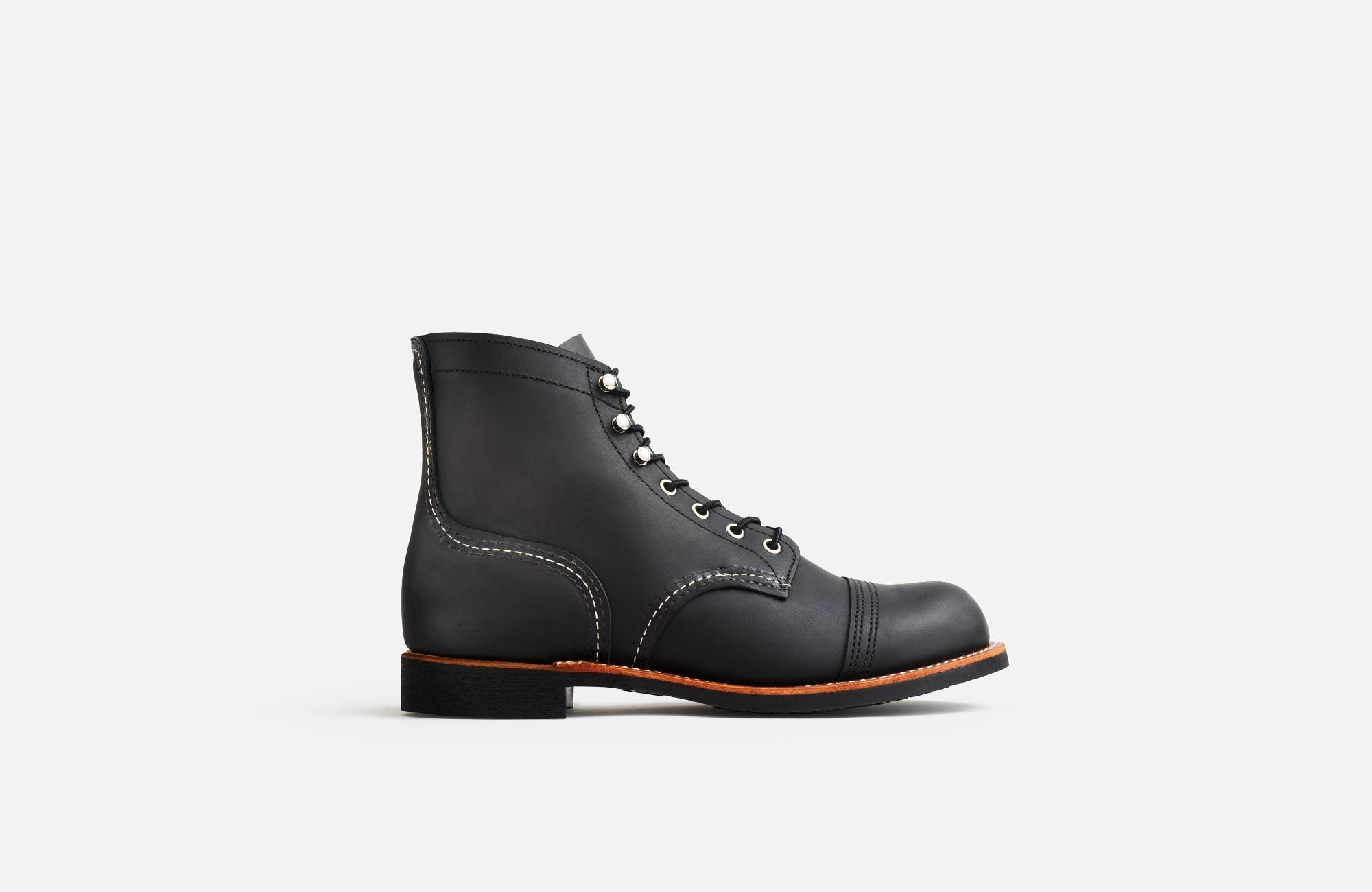 Red Wing Men's Iron Ranger 6 inch Leather Toe Cap Boot - Hiline Sport -