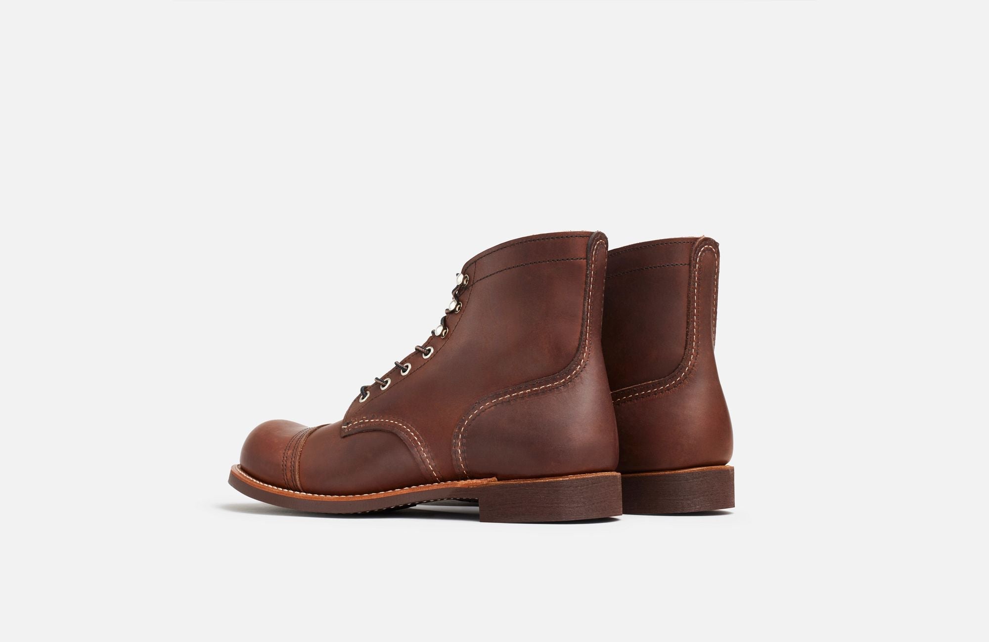 Red Wing Men's Iron Ranger 6 inch Leather Toe Cap Boot - Hiline Sport -