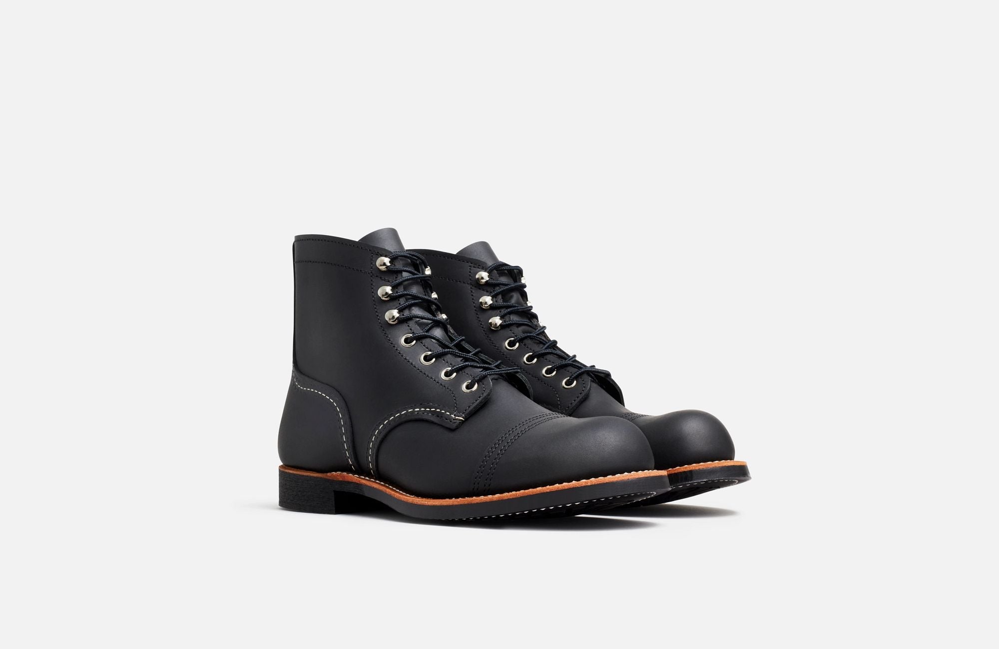 Red Wing Men's Iron Ranger 6 inch Leather Toe Cap Boot - Hiline Sport -