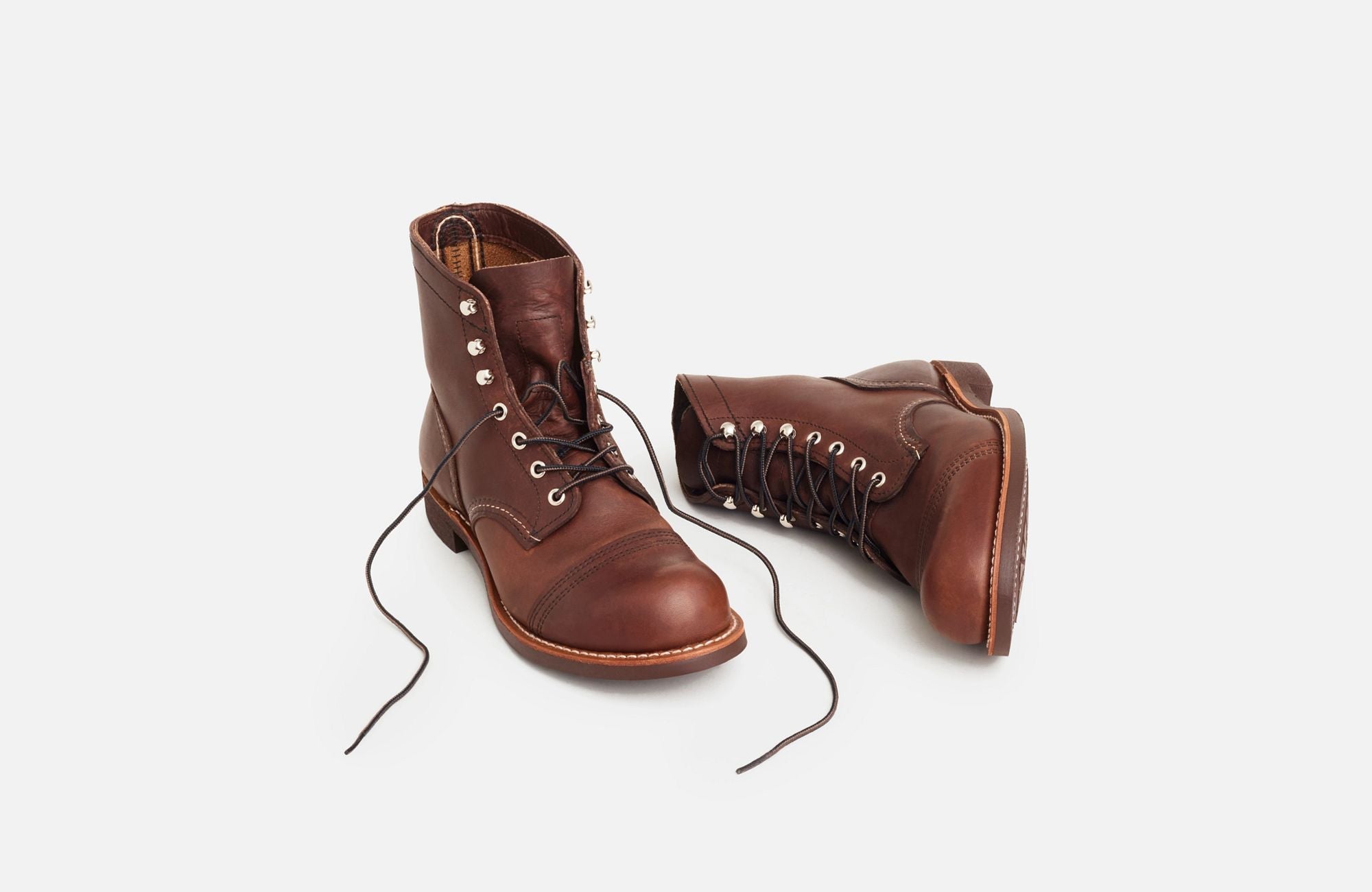 Red Wing Men's Iron Ranger 6 inch Leather Toe Cap Boot - Hiline Sport -