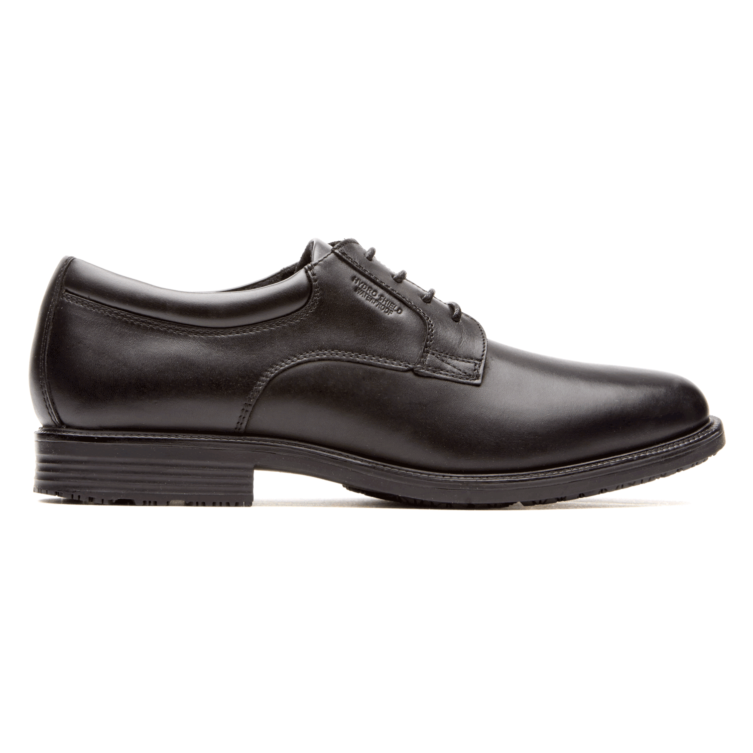 Rockport Hydro-Shield Waterproof Black Leather Lace-Up Dress Shoes Men’s Size 8 Essential Details Cap Toe Shoes | MJ Footwear main image 4