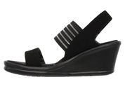 Skechers Women's Rumblers Sci Fi Wedge Slingback Sandal - Hiline Sport -