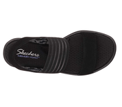 Skechers Women's Rumblers Sci Fi Wedge Slingback Sandal - Hiline Sport -