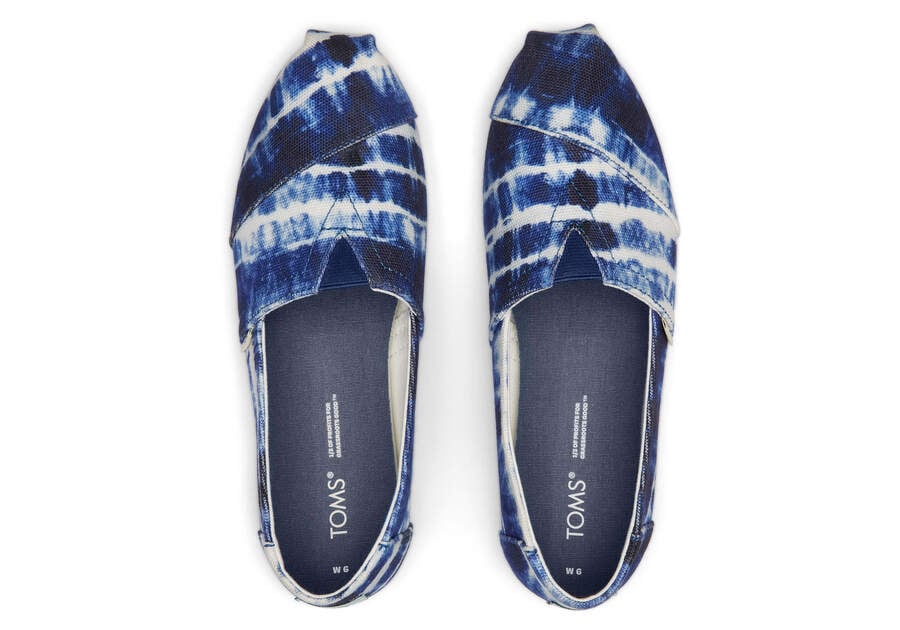 Toms Women's Alpargata Tie-Dye Slip On Shoe - Hiline Sport -