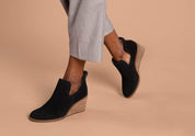 Toms Women's Kallie Suede Wedge Bootie - Hiline Sport -