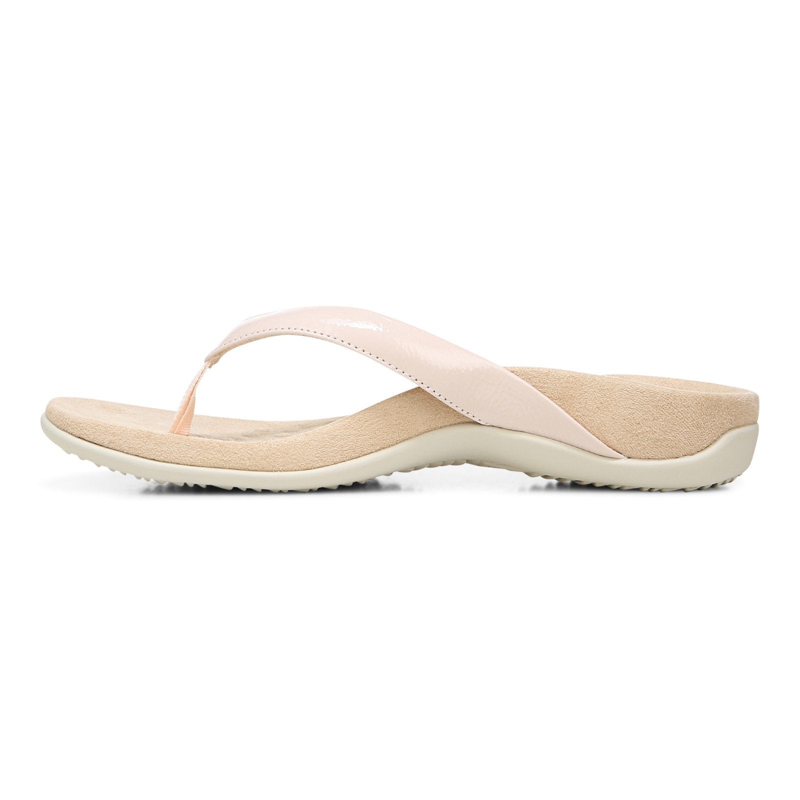 Vionic Women's Dillion S Toe Post Sandal with Concealed Orthotic Arch Support - Hiline Sport -