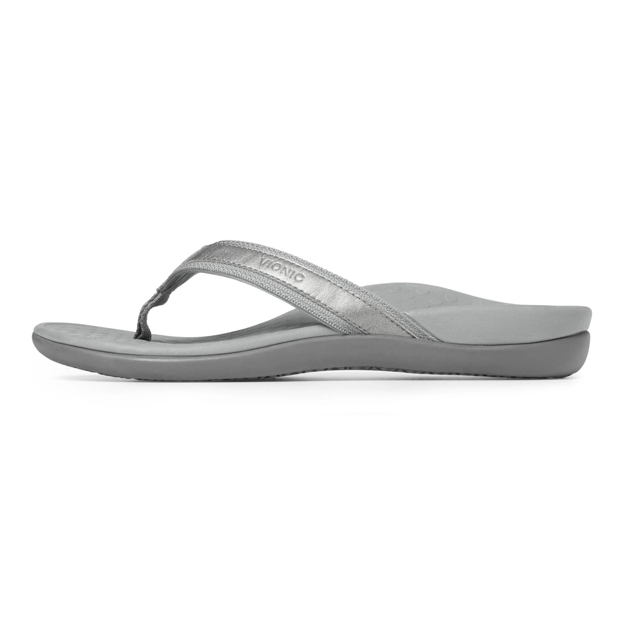 Vionic Women's Tide II Toe Post Sandal with Concealed Orthotic Arch Support - Hiline Sport -