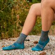 Darn Tough Women's Light Hiker Micro Crew Lightweight Hiking Socks