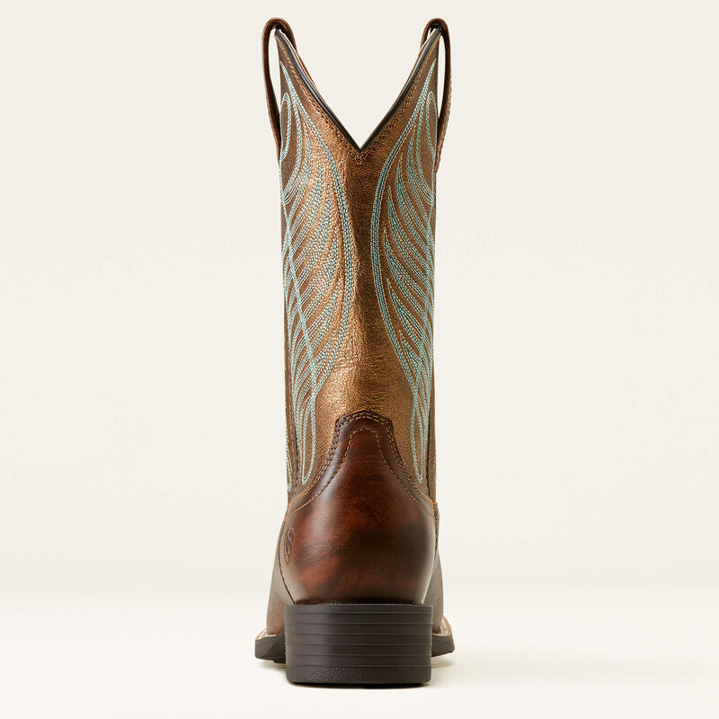 Ariat Women's Round Up Wide Square Toe Western Boot