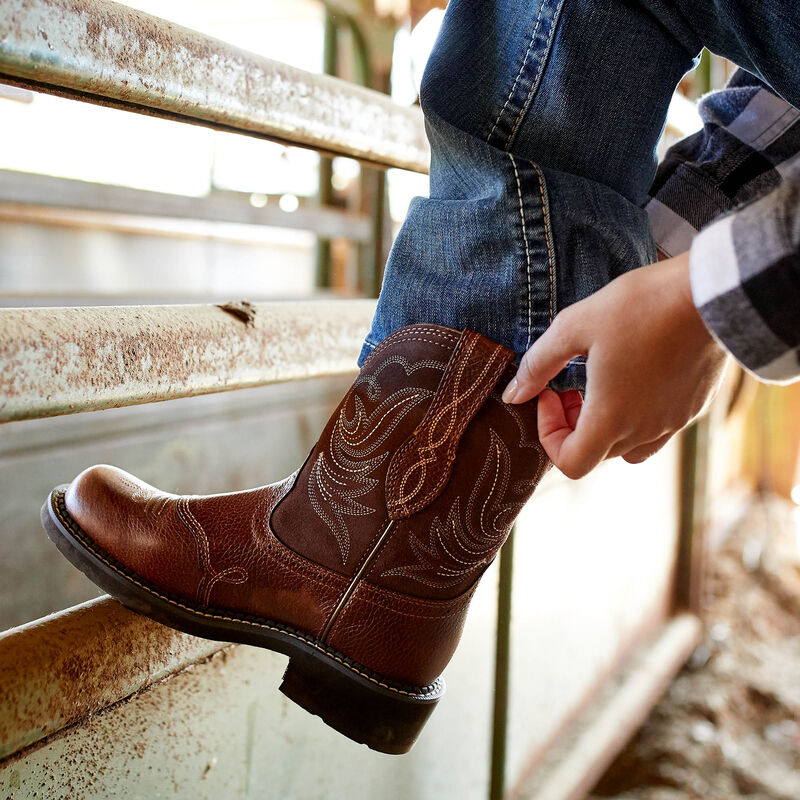 Ariat Women's Fatbaby Heritage Dapper Western Boot