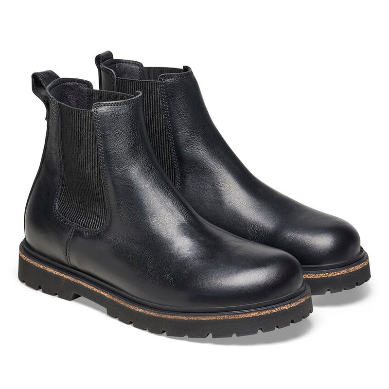Birkenstock Men's Highwood Slip-on Natural Leather Boot