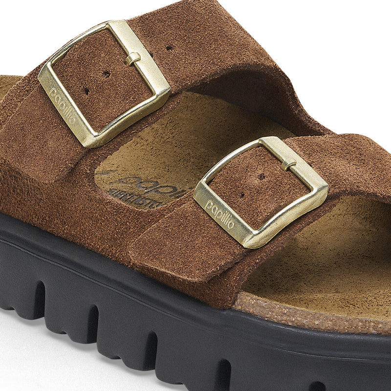 Birkenstock Unisex Arizona Platform Suede Leather