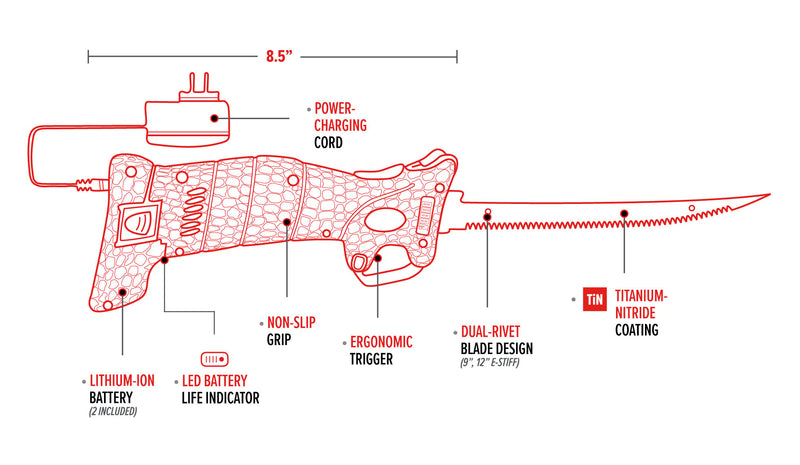 Bubba Lithium Ion Cordless Fillet Knife