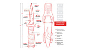 Bubba Scout™ 3.5" Pointed Dive Knife