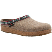 Haflinger Unisex GZ Classic Wool Grizzly Clog
