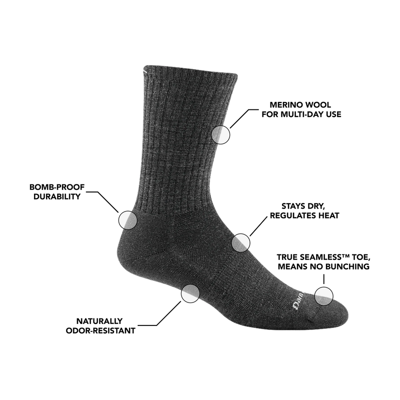 Darn Tough Men's Standard Crew Socks