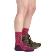 Darn Tough Women's Light Hiker Micro Crew Lightweight Hiking Socks