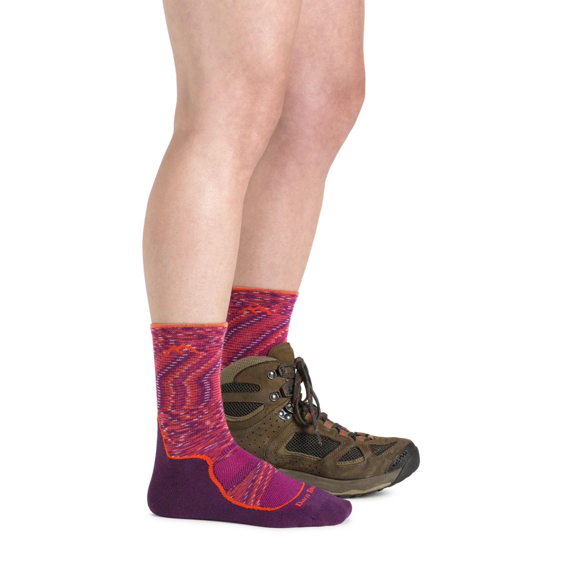 Darn Tough Women's Light Hiker Micro Crew Lightweight Hiking Socks