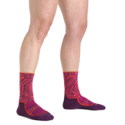 Darn Tough Women's Light Hiker Micro Crew Lightweight Hiking Socks