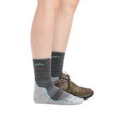 Darn Tough Women's Light Hiker Micro Crew Lightweight Hiking Socks