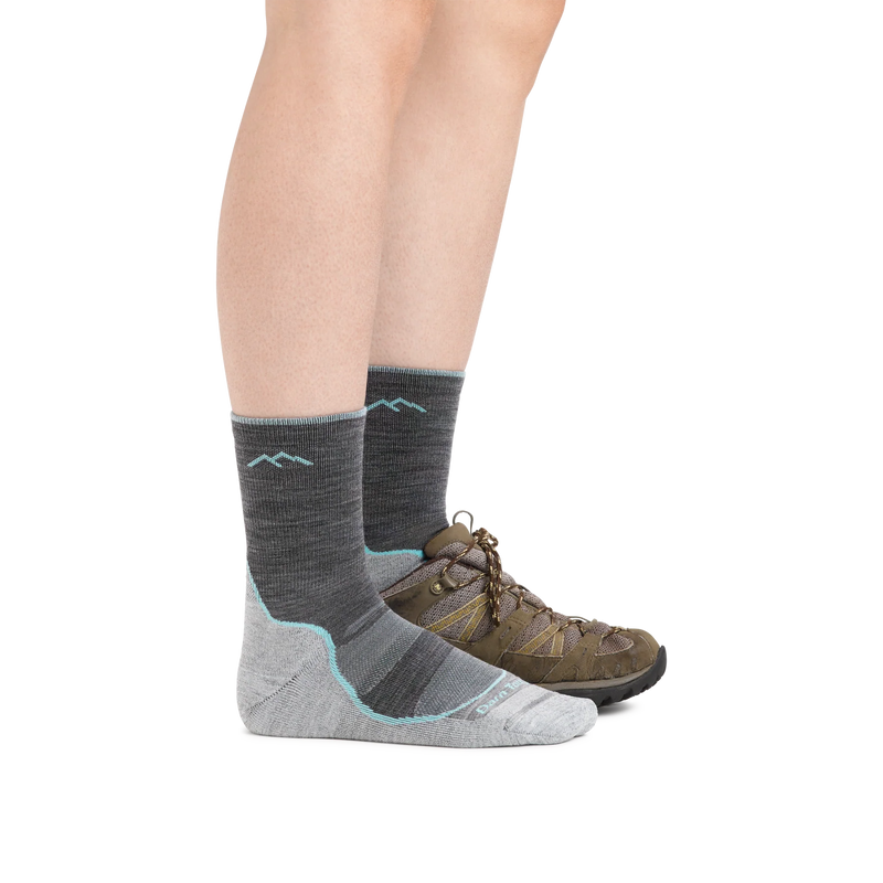 Darn Tough Women's Light Hiker Micro Crew Lightweight Hiking Socks