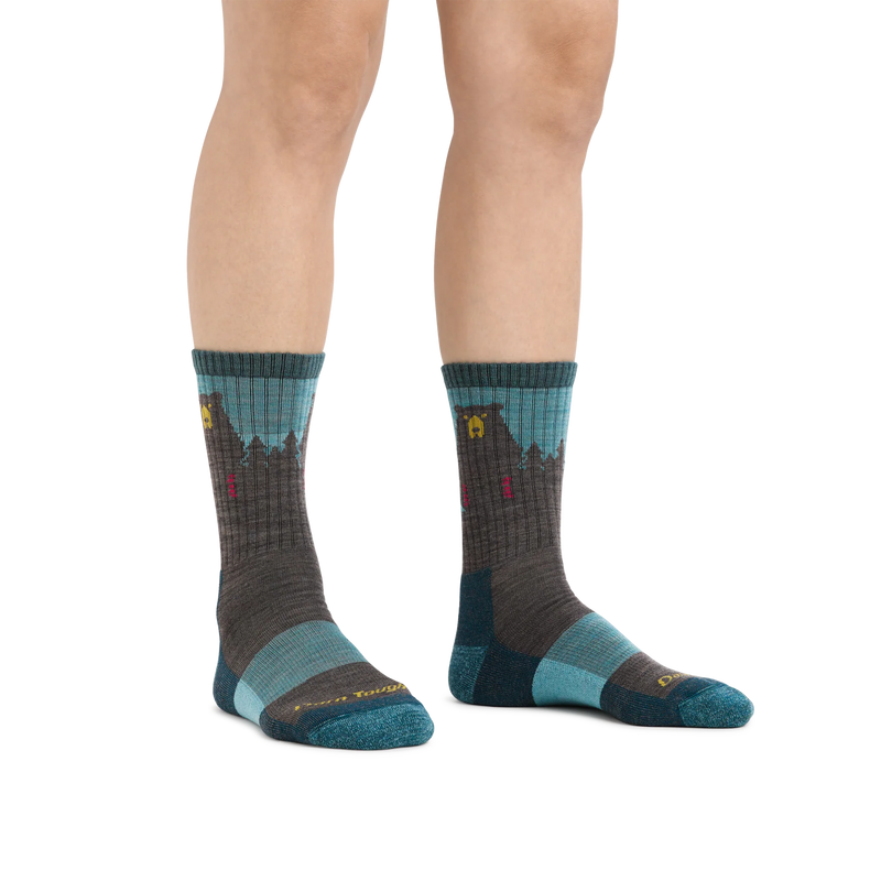 Darn Tough Women's Bear Town Micro Crew Lightweight Hiking Sock