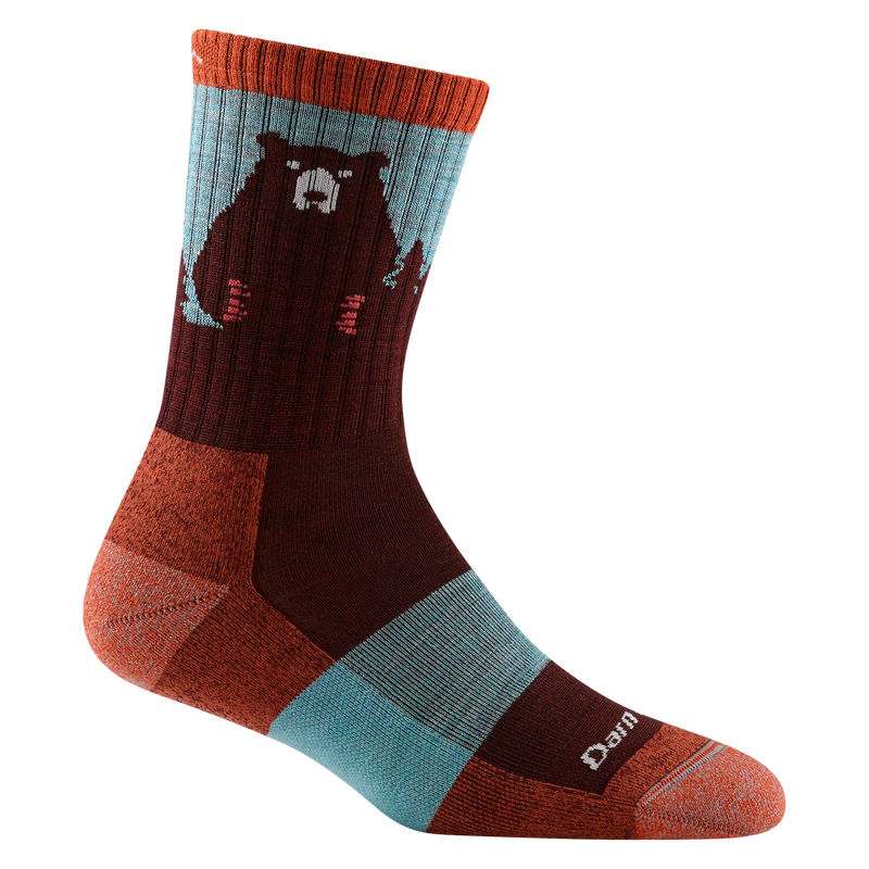 Darn Tough Women's Bear Town Micro Crew Lightweight Hiking Sock