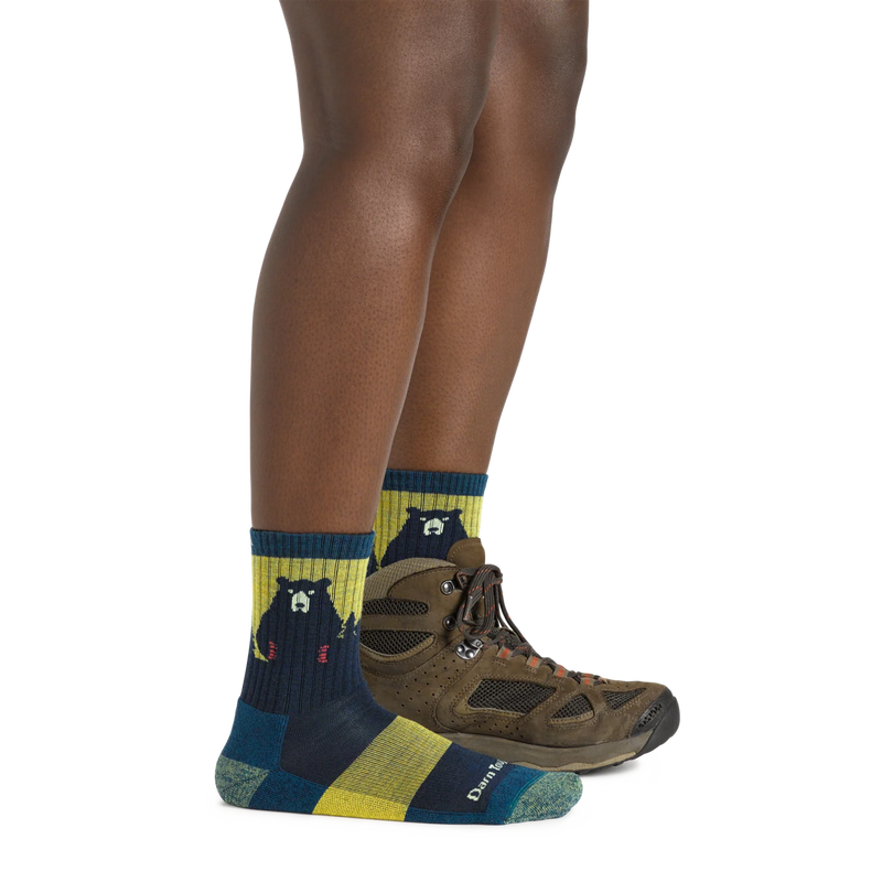 Darn Tough Women's Bear Town Micro Crew Lightweight Hiking Sock