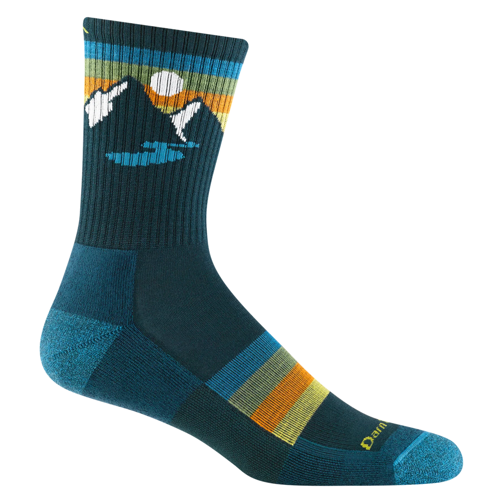 Darn Tough Men's Sunset Ridge Micro Crew Lightweight Hiking Sock