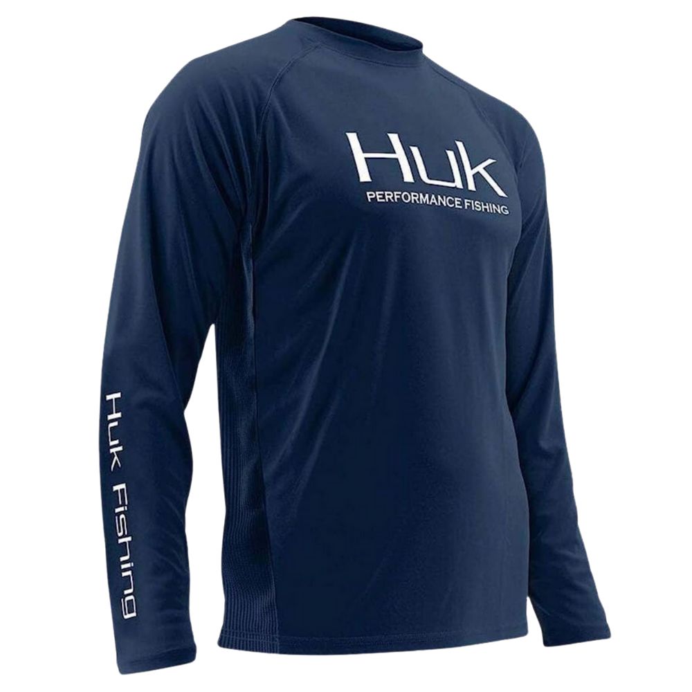 HUK Men's Performance Vented Long Sleeve Shirt