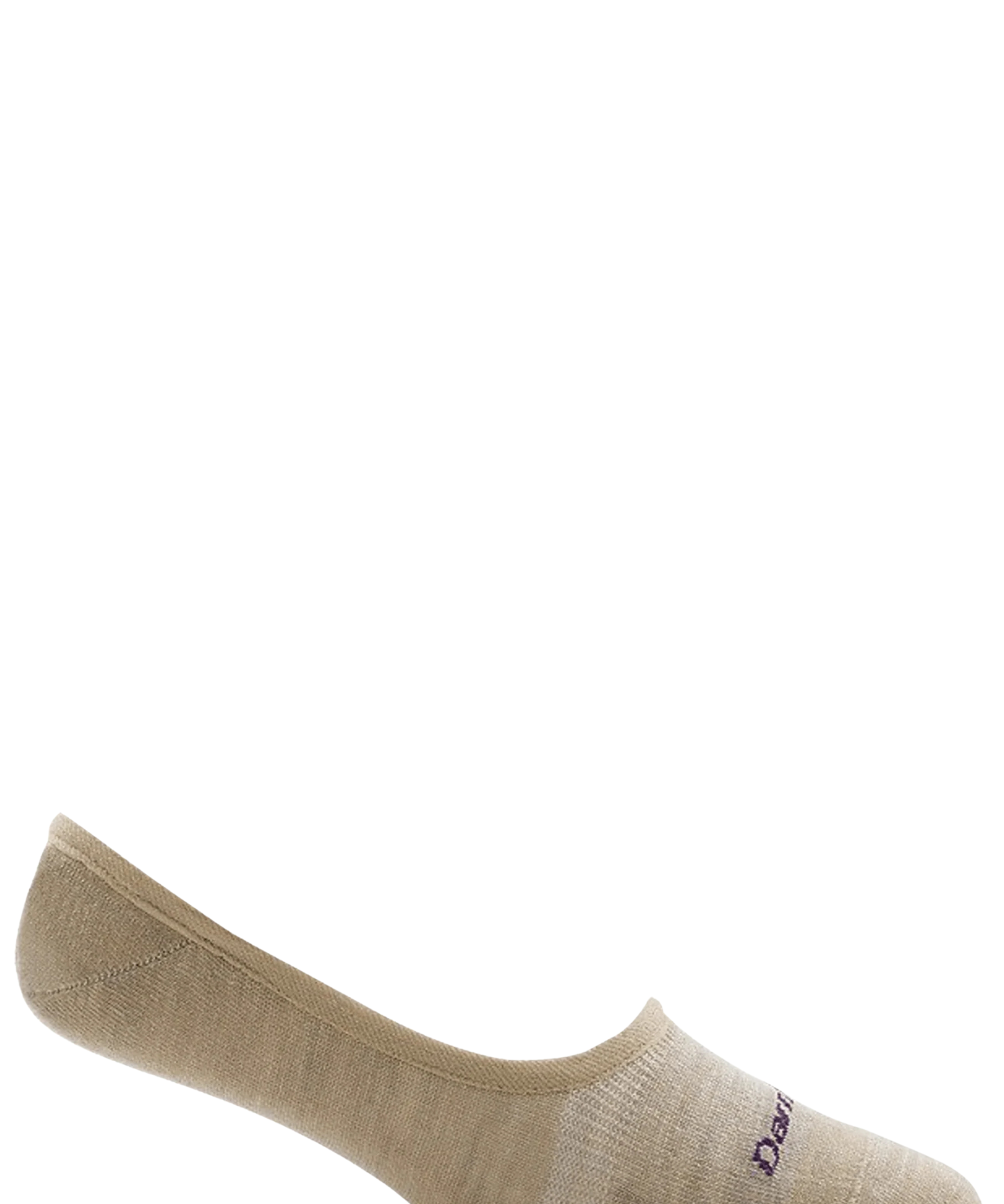 Darn Tough Women's Solid Top Down No Show Socks