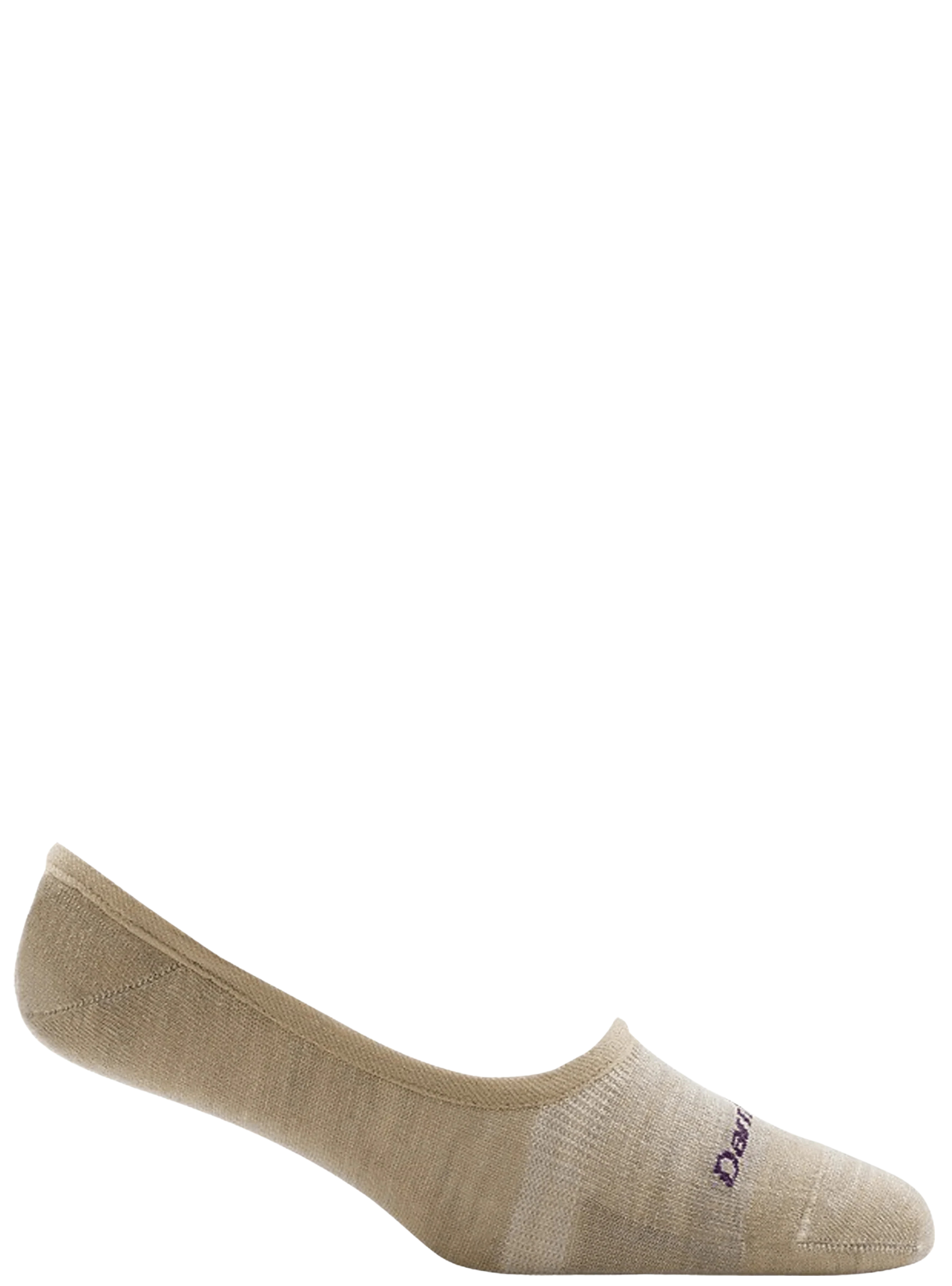 Darn Tough Women's Solid Top Down No Show Socks