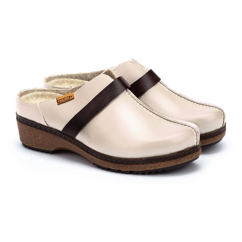 Pikolinos Women's Granada Clogs Leather Shoes