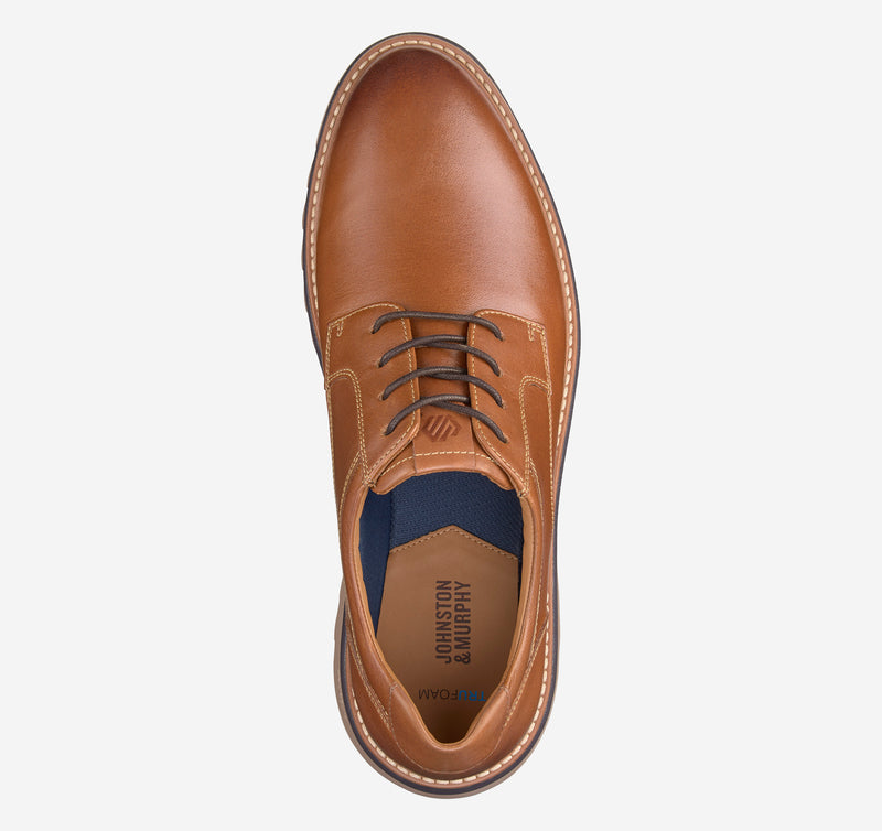 Johnston & Murphy Men's Braydon Plain Toe Shoe