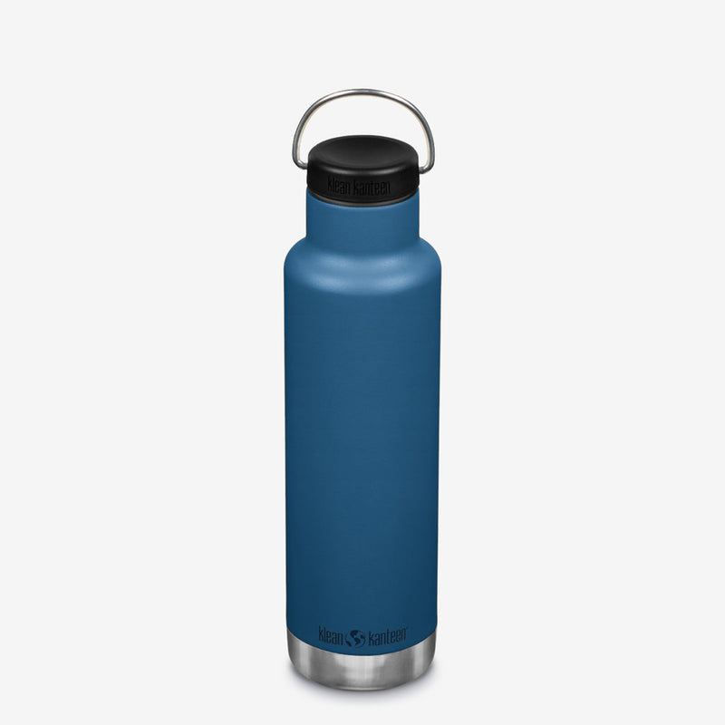 Klean Kanteen 20 oz Classic Insulated Water Bottle with Loop Cap