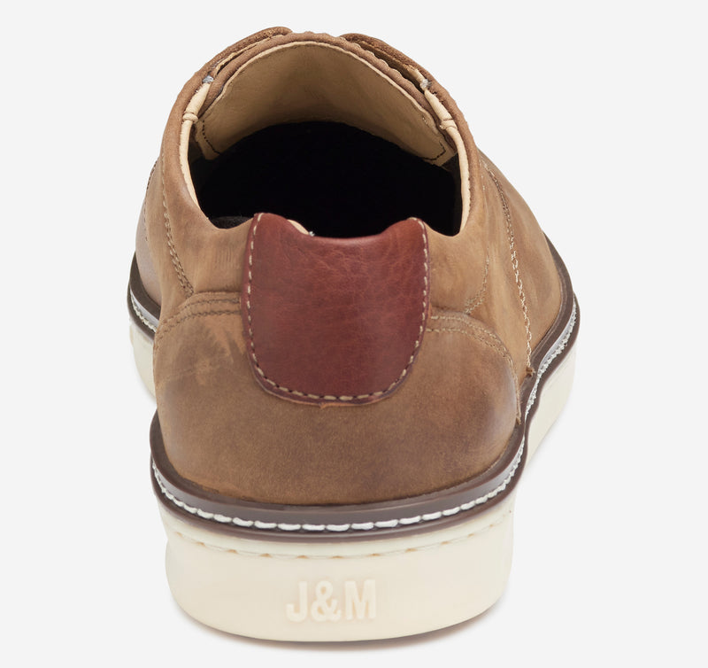 Johnston & Murphy Men's McGuffey Plain Toe Leather Shoe