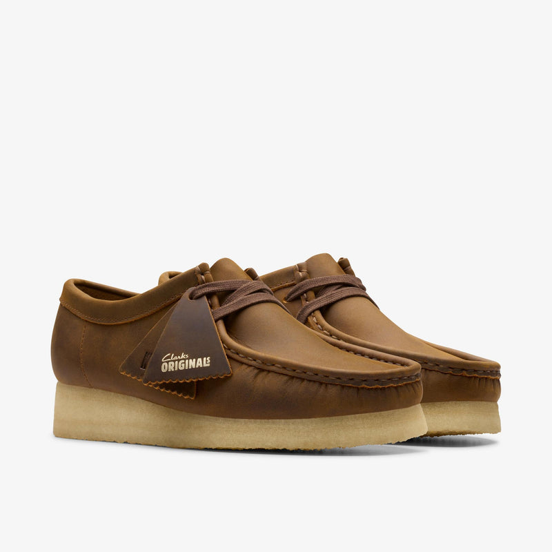 Clarks Women's Wallabee Leather Shoes