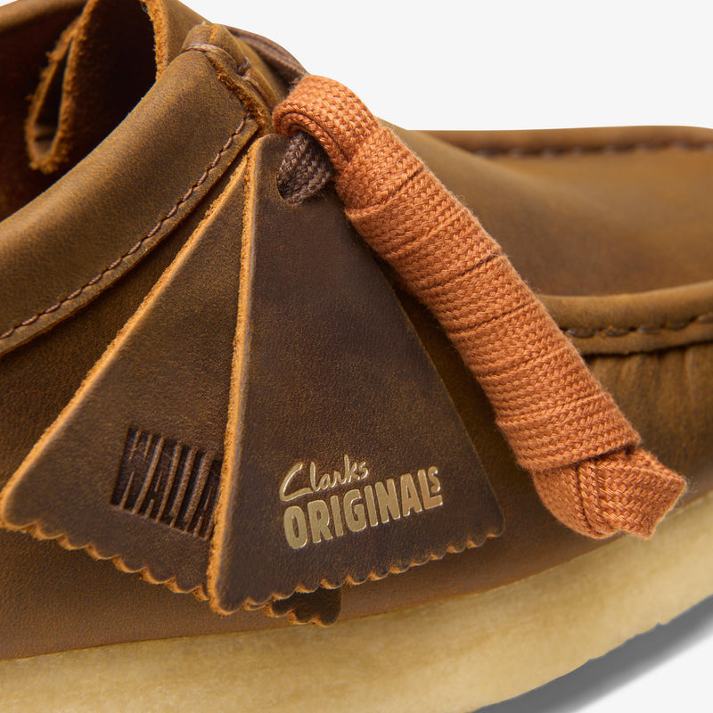 Clarks Women's Wallabee Leather Shoes