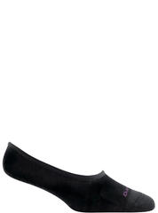 Darn Tough Women's Solid Top Down No Show Socks