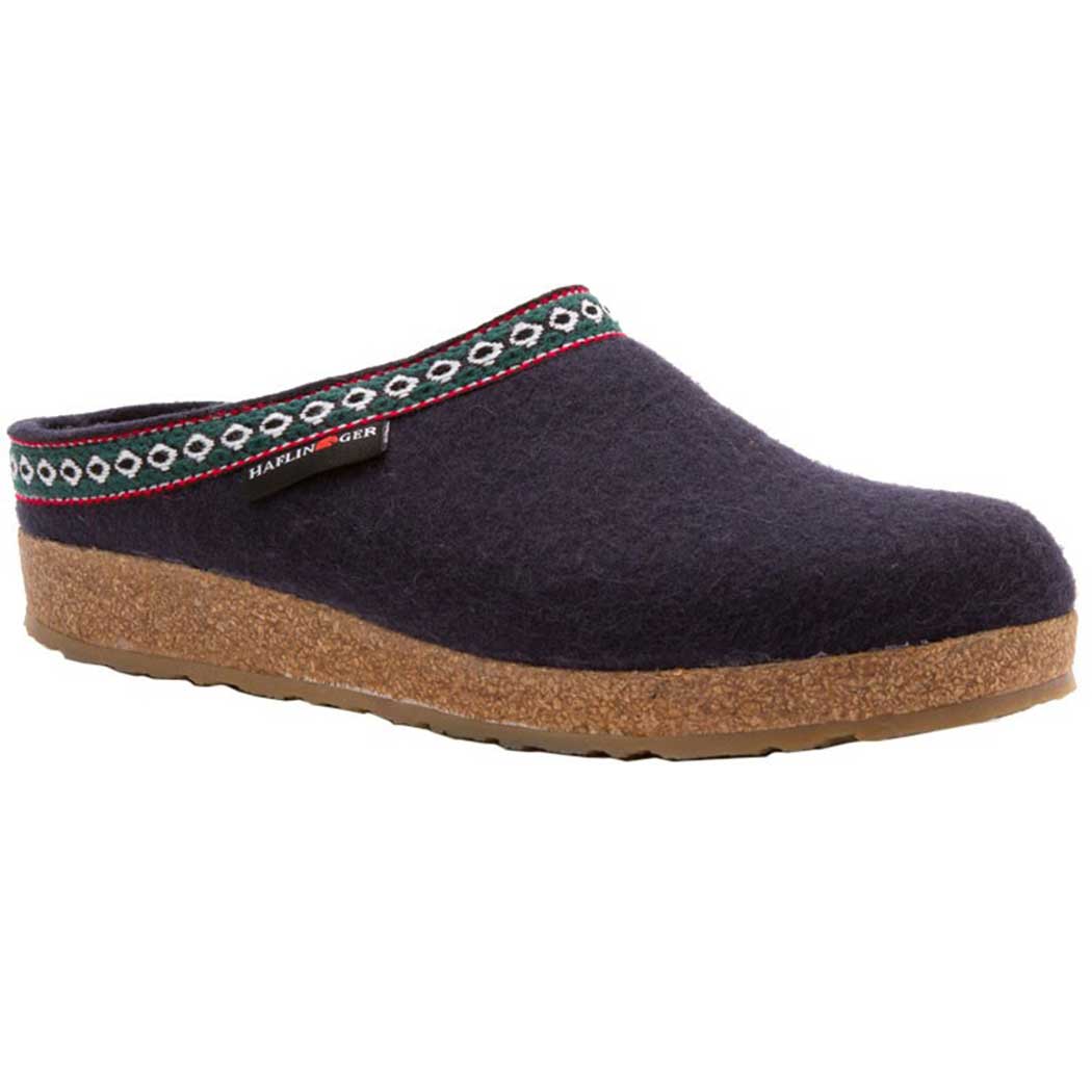 Haflinger Unisex GZ Classic Wool Grizzly Clog